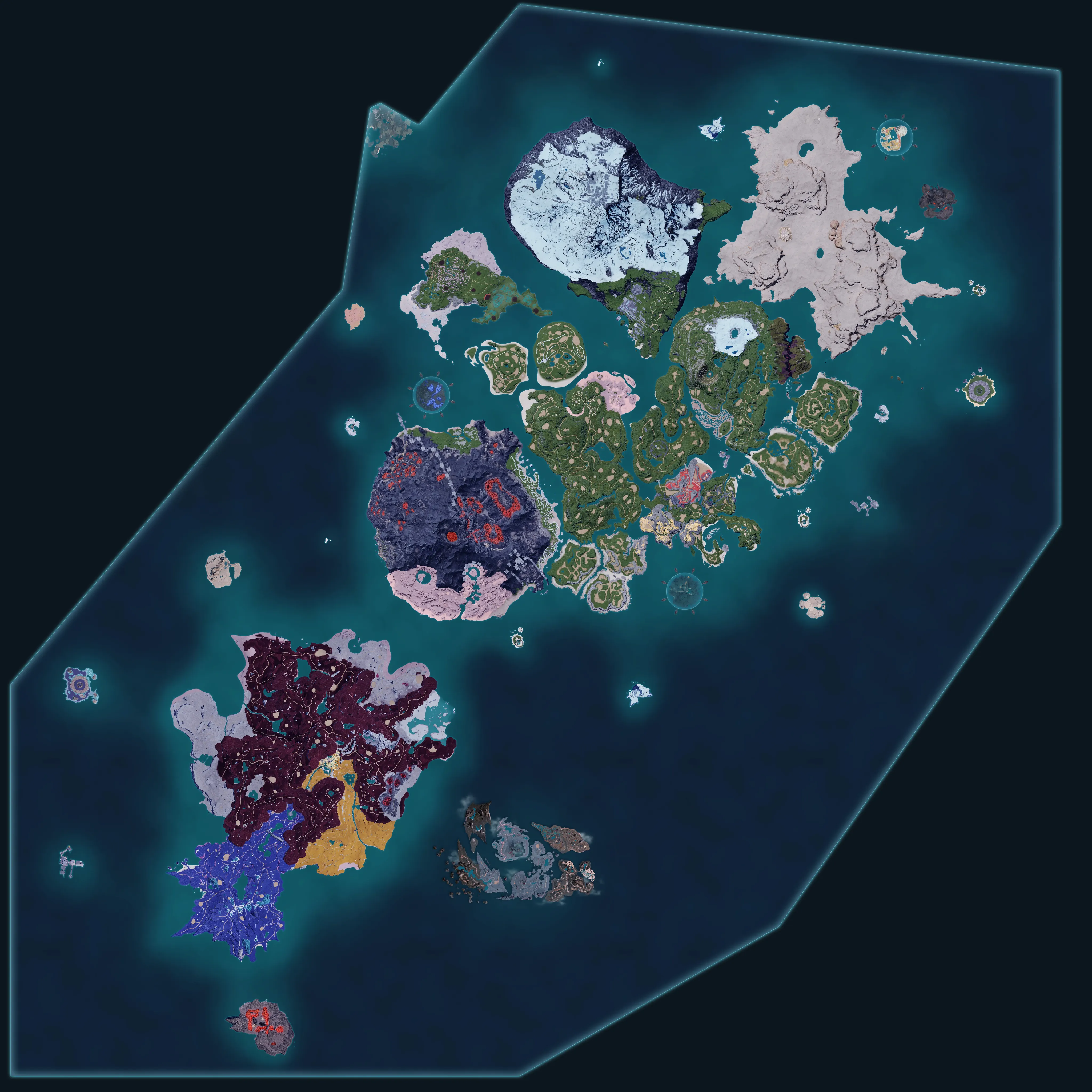 Carte communautaire Palworld